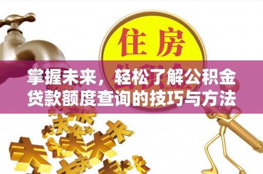 启东掌握未来，轻松了解公积金贷款额度查询的技巧与方法