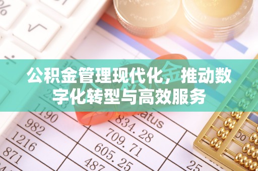 启东公积金管理现代化，推动数字化转型与高效服务